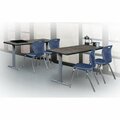 Regency Regency 18 in Learning Classroom Chair (8 pack)- Navy Blue 4540NV8PK